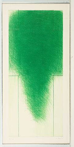 Arnulf Rainer - Gruenes Kreuz Grosses Kreuz IV, 81941-41, Van Ham Kunstauktionen