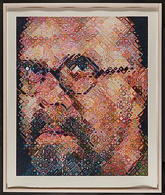 Chuck Close - Self-Portrait, 76100-3, Van Ham Kunstauktionen