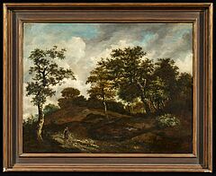 Jakob Isaackszoon van Ruisdael - Waldweg in den Duenen, 73514-5, Van Ham Kunstauktionen