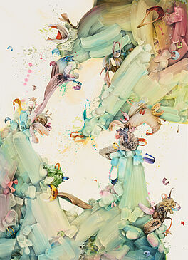 Johanna Flammer - Paradiesgruen NODI, 73213-87, Van Ham Kunstauktionen