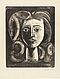 Pablo Picasso - Tete de jeune fille, 70239-3, Van Ham Kunstauktionen