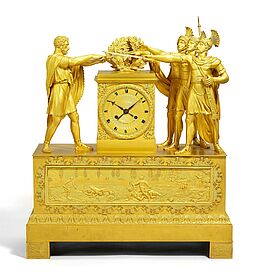 Prevost Watteau - Monumentale Pendule mit dem Schwur der Horatier, 76397-1, Van Ham Kunstauktionen
