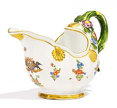 Meissen - Sauciere aus dem Service fuer Heinrich von Podewils, 56986-11, Van Ham Kunstauktionen