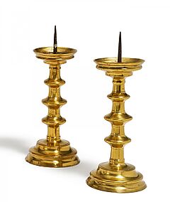 Sueddeutschland - Paar grosse Scheibenleuchter, 81927-1, Van Ham Kunstauktionen