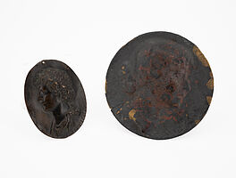 Zwei Plaketten mit Profilbildnissen, 73361-3, Van Ham Kunstauktionen