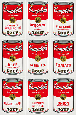 Andy Warhol - Campbells Soup II, 77800-3, Van Ham Kunstauktionen