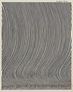 Bridget Louise Riley - Ohne Titel Work Drawing, 82104-1, Van Ham Kunstauktionen