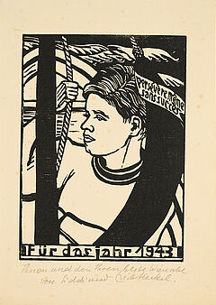 Erich Heckel - 12 Jahresblatt Seefahrer, 80374-197, Van Ham Kunstauktionen