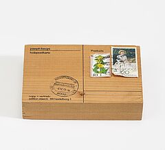 Joseph Beuys - Holzpostkarte, 55239-5, Van Ham Kunstauktionen