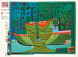 Friedensreich Hundertwasser - Look at it on a rainy day, 60160-12, Van Ham Kunstauktionen