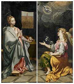 Prager Schule - Mariae Verkuendigung, 55159-2, Van Ham Kunstauktionen