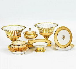 Frankreich - Restservice Empire, 55576-15, Van Ham Kunstauktionen