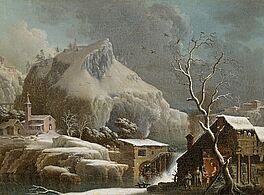 Francesco Foschi - Winterlandschaft, 69961-1, Van Ham Kunstauktionen
