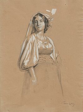 Hermann Nebel - Italienerin, 77740-71, Van Ham Kunstauktionen