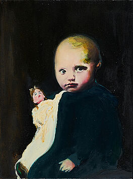 Steffi Weigel - Maedchen mit Puppe, 300001-5122, Van Ham Kunstauktionen