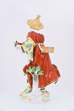 Meissen - Malabar mit Gitarre und Malabarin mit Drehleier, 73671-1, Van Ham Kunstauktionen