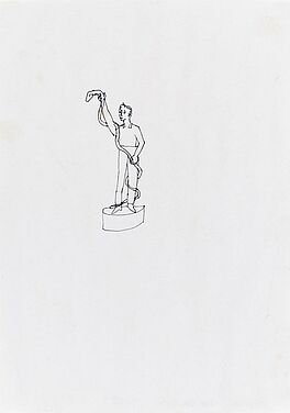 Stephan Balkenhol - Ohne Titel Mann mit Schlange, 56417-3, Van Ham Kunstauktionen