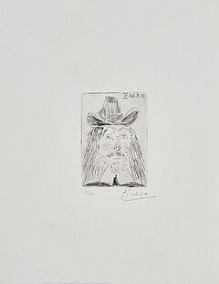 Pablo Picasso - Portrait dun Bourgeois hollandais, 74067-14, Van Ham Kunstauktionen
