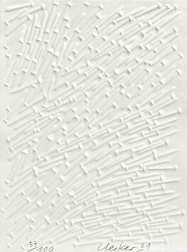 Guenther Uecker - Regen, 59107-1, Van Ham Kunstauktionen