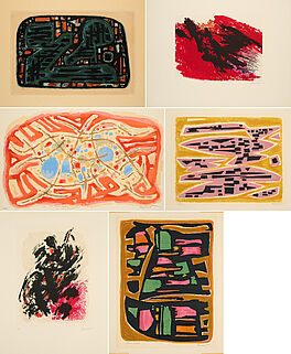 Alfred Manessier - Konvolut von 8 Druckgrafiken, 60174-522, Van Ham Kunstauktionen