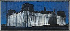 Christo und Jeanne-Claude - Wrapped Reichstag Project for Berlin, 79500-73, Van Ham Kunstauktionen