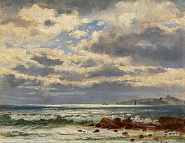 Emanuel Larsen - Wolken ueber dem Meer, 77363-15, Van Ham Kunstauktionen
