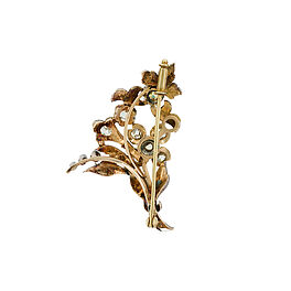 Historic Diamond Brooch "Flowering Branch", 81886-2, Van Ham Kunstauktionen