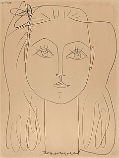 Pablo Picasso - Francoise au noeud dans les cheveux, 82065-1, Van Ham Kunstauktionen