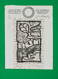 Pierre Alechinsky - Sello cuarto una cuartilla, 70239-19, Van Ham Kunstauktionen