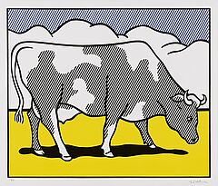 Roy Lichtenstein - Cow Triptych Cow Going Abstract, 76854-1, Van Ham Kunstauktionen