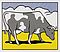 Roy Lichtenstein - Cow Triptych Cow Going Abstract, 76854-1, Van Ham Kunstauktionen