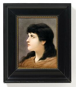 KPM - Bildplatte mit Frauenportraet, 56375-1, Van Ham Kunstauktionen