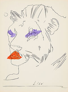 Andy Warhol - Lion Il Leone, 81193-5, Van Ham Kunstauktionen