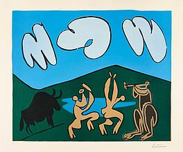 Pablo Picasso - Bacchanale au taureau noir, 60628-1, Van Ham Kunstauktionen