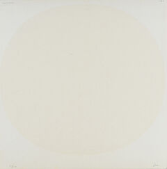 Rupprecht Geiger - Blauer Kreis auf gelb, 65576-4, Van Ham Kunstauktionen