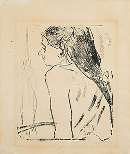 Erich Heckel - Junges Maedchen, 80374-201, Van Ham Kunstauktionen