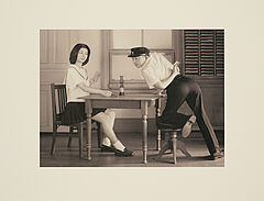 Hisaji Hara - A study of The Game of Cards Aus A Photographic Portrayal of the Paintings of Balthus, 81351-36, Van Ham Kunstauktionen