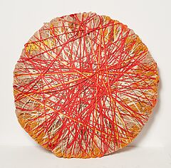 Sheila Hicks - Soft Stone Fiber Sculpture Orange, 75920-12, Van Ham Kunstauktionen