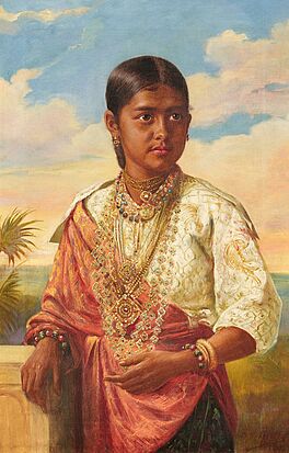 Mädchen in MaharadschaTracht, 81537-2, Van Ham Kunstauktionen