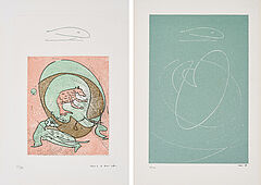 Max Ernst - Aus Max Ernst Le Musee de lHomme suivi de La peche au soleil levant, 73350-49, Van Ham Kunstauktionen