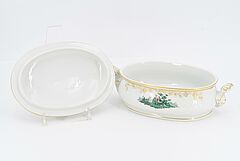 Meissen - Speiseservice mit gruenen Watteauszenen, 73034-18, Van Ham Kunstauktionen