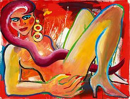 Elvira Bach - Ohne Titel, 55913-11, Van Ham Kunstauktionen