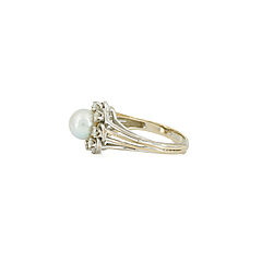 Pearl-Diamond-Ring, 82243-5, Van Ham Kunstauktionen