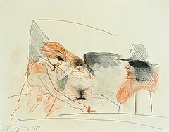 Alfred Hrdlicka - Schach, 55640-3, Van Ham Kunstauktionen