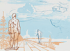 Mappenwerk - Tilo Baumgaertel Peter Busch Christoph Ruckhaeberle David Schnell und Matthias Weischer, 68003-75, Van Ham Kunstauktionen