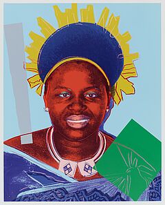 Andy Warhol - Queen Ntombi Twala, 73519-2, Van Ham Kunstauktionen