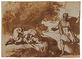 Felice Giani - Die Woelfin saeugt Romulus und Remus, 69915-5, Van Ham Kunstauktionen