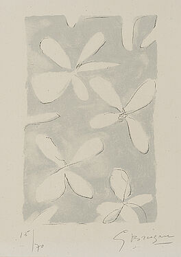 Georges Braque - Fleurs Aus Le tir a larc, 65804-7, Van Ham Kunstauktionen