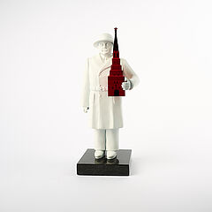 Grisha Bruskin - Birth of a Hero Buerokrat mit Kremlturm, 82000-83, Van Ham Kunstauktionen