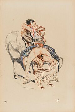 Leo Putz - Ohne Titel Mappe mit 14 erotischen Zeichnungen, 69606-1, Van Ham Kunstauktionen